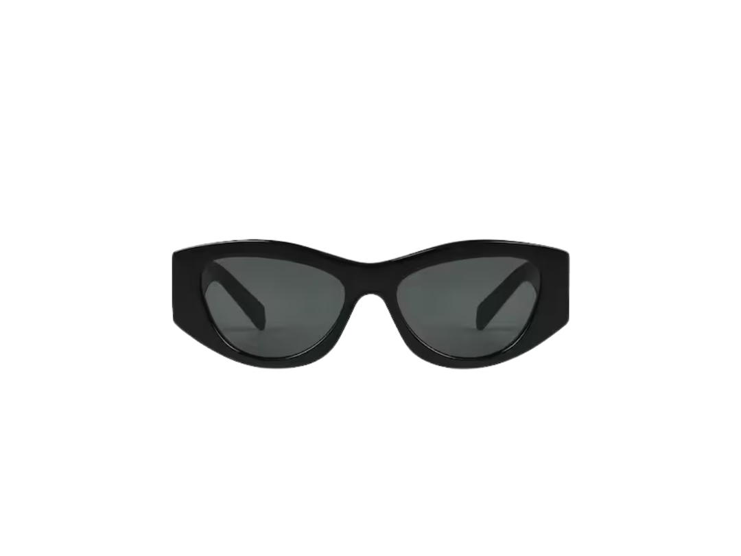 Celine Celine Triomphe 15 Sunglasses In Acetate With Smoke Lenses