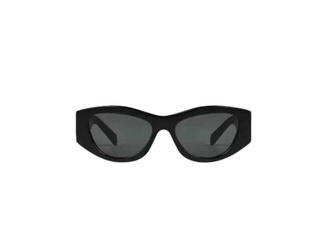 Celine Celine Triomphe 15 Sunglasses In Acetate With Smoke Lenses - view 1
