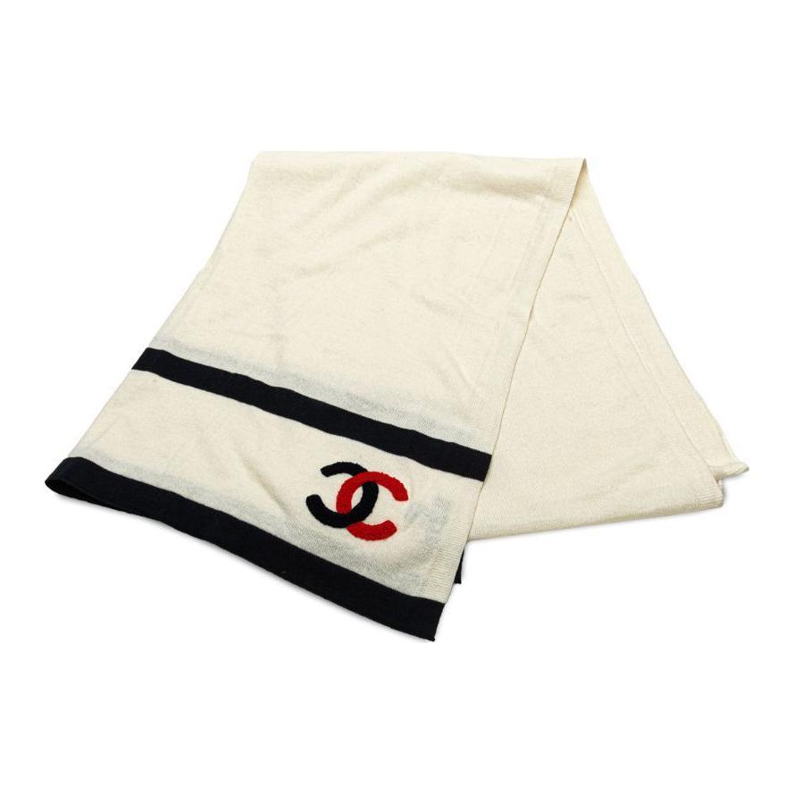 Chanel Chanel 2010 Cc Cotton Scarf Scarves