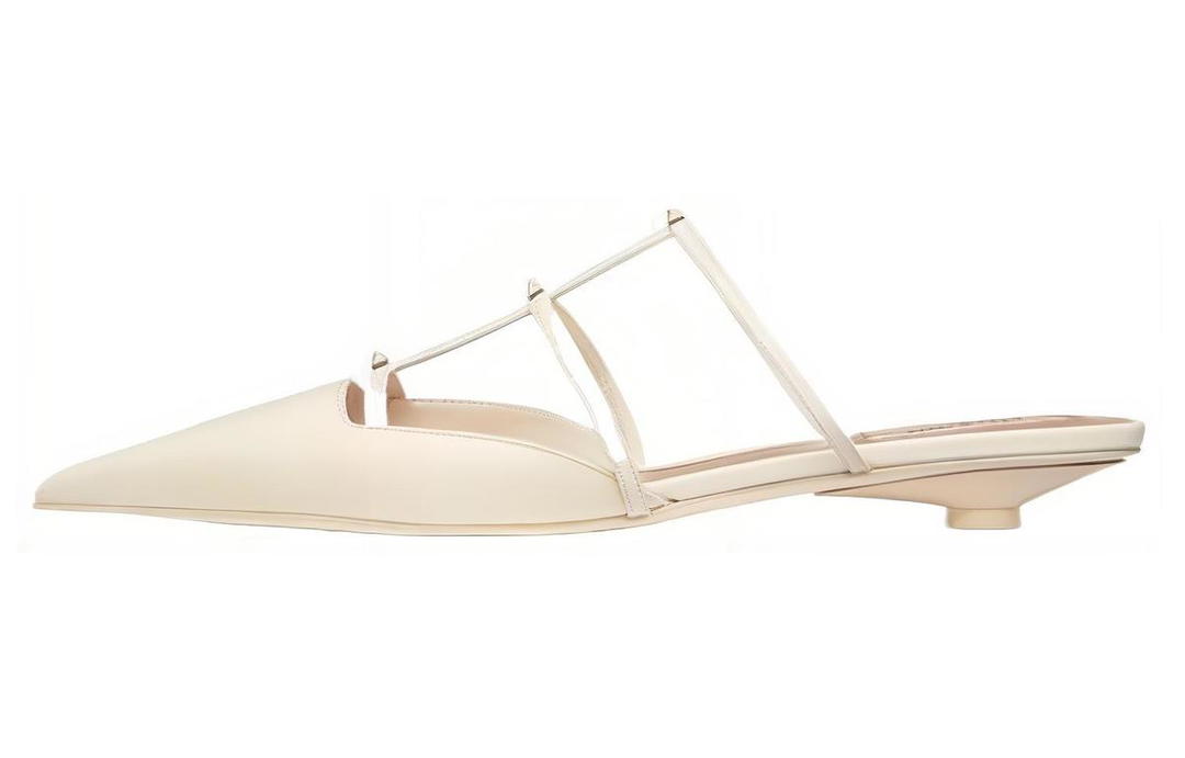 Valentino Valentino Garavani Rockstud Wispy Pointed Toe Mules Women's
