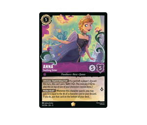 Buy Disney Lorcana Anna Soothing Sister L [50/204] Winterspell (EN) at Sasom – Authentic and Ready to Ship