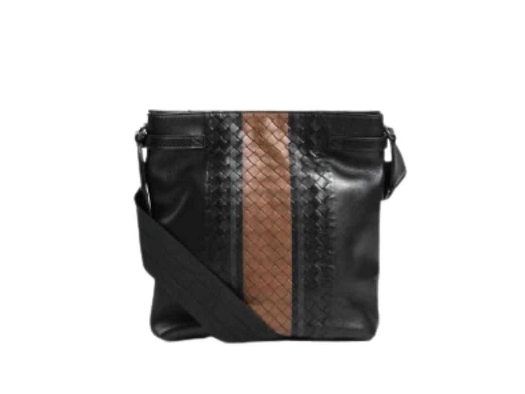 Bottega Veneta Bottega Veneta Crossbody Bags Black Brown