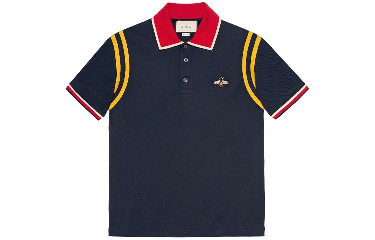 Gucci Gucci Cotton Polo With Bee