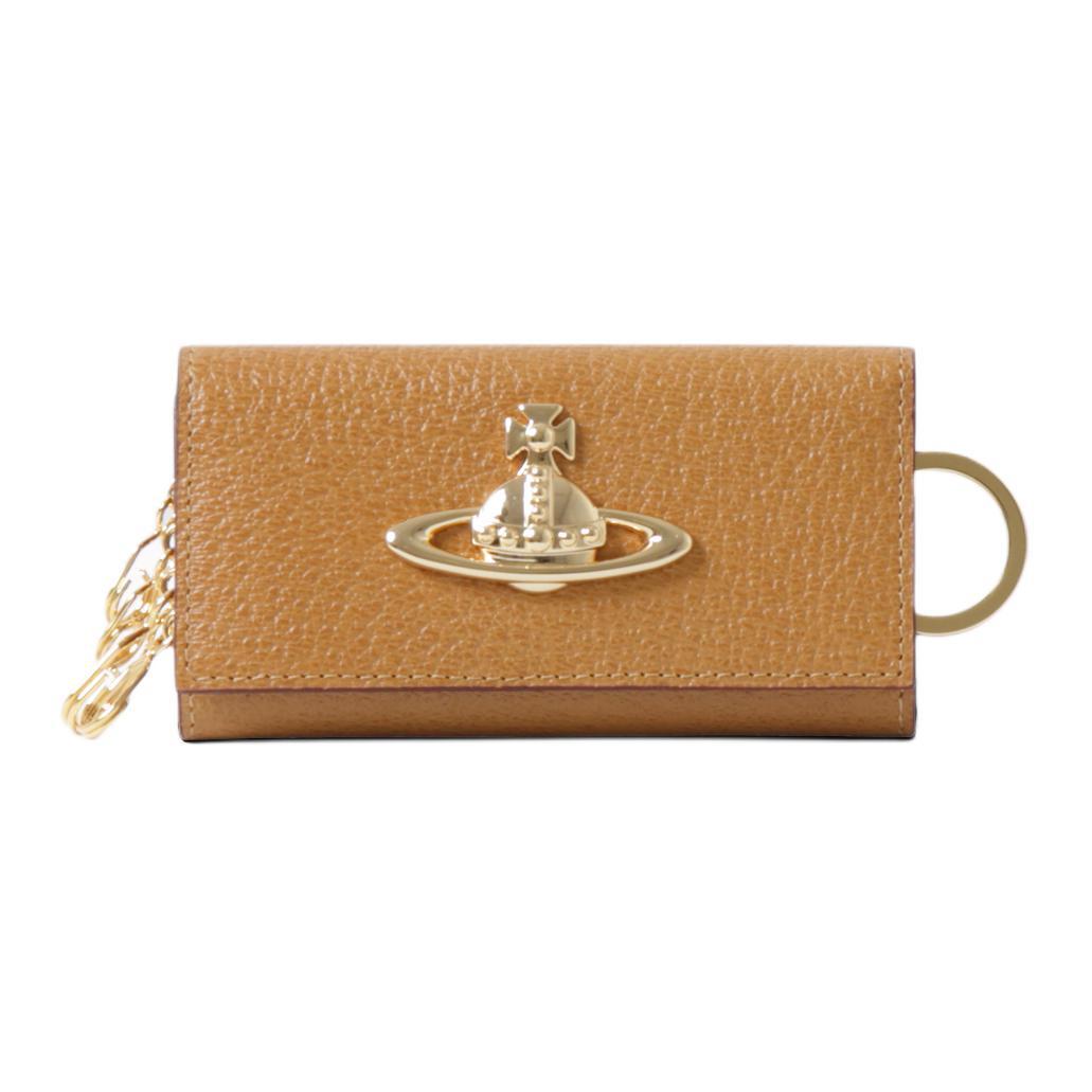 Vivienne Westwood Vivienne Westwood Cow Leather Key Pouch Women's Camel