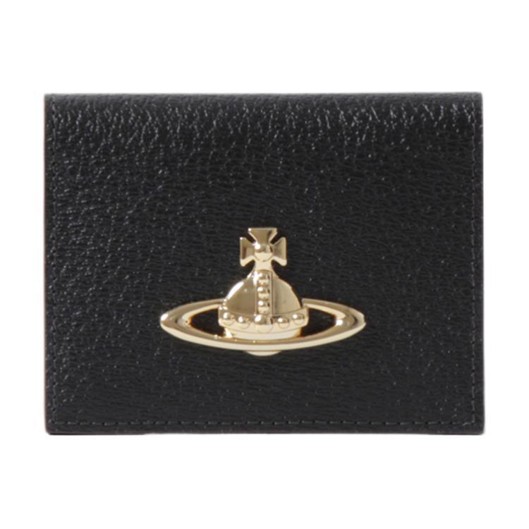 Vivienne Westwood Vivienne Westwood Cow Leather Card Holder Women's Black