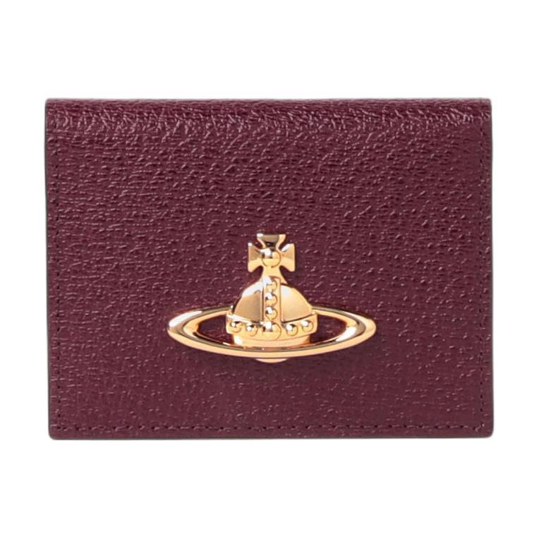 Vivienne Westwood Vivienne Westwood Cow Leather Card Holder Women's Burgundy