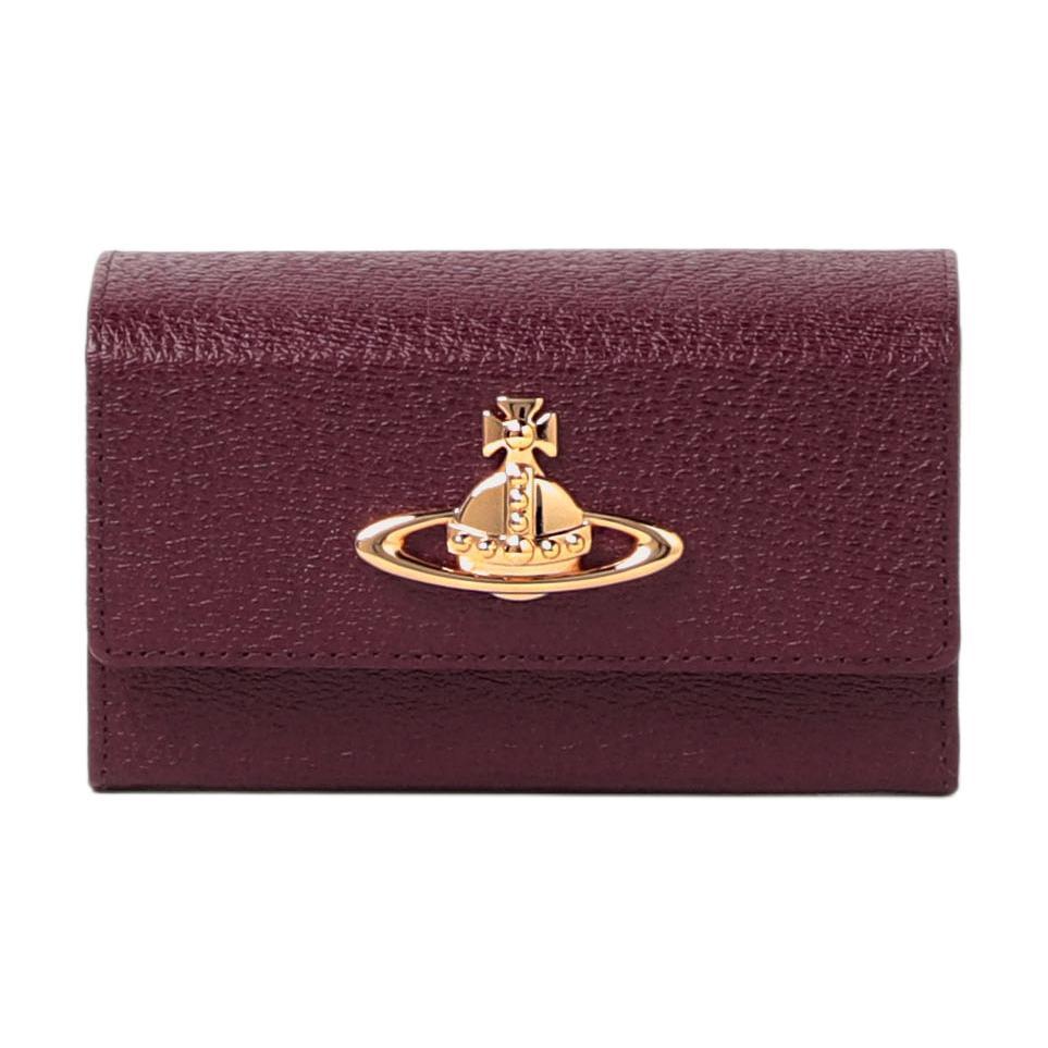 Vivienne Westwood Vivienne Westwood Cow Leather Wallet Women's Burgundy