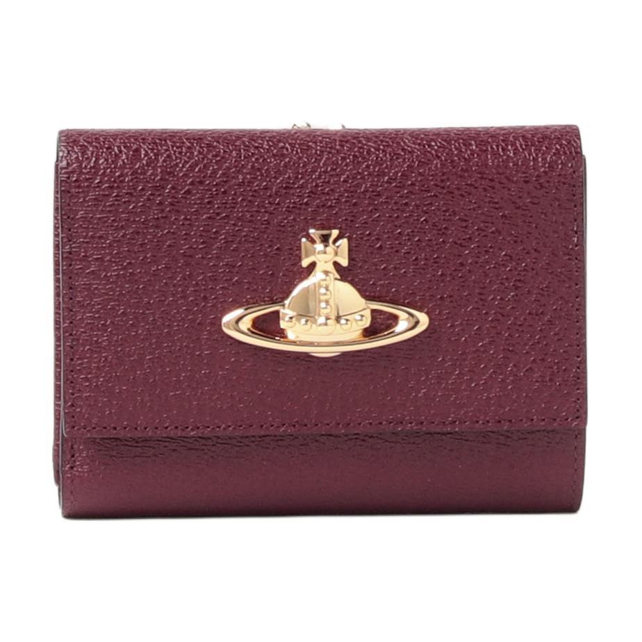 Vivienne Westwood Vivienne Westwood Cow Leather Wallet Women's Burgundy