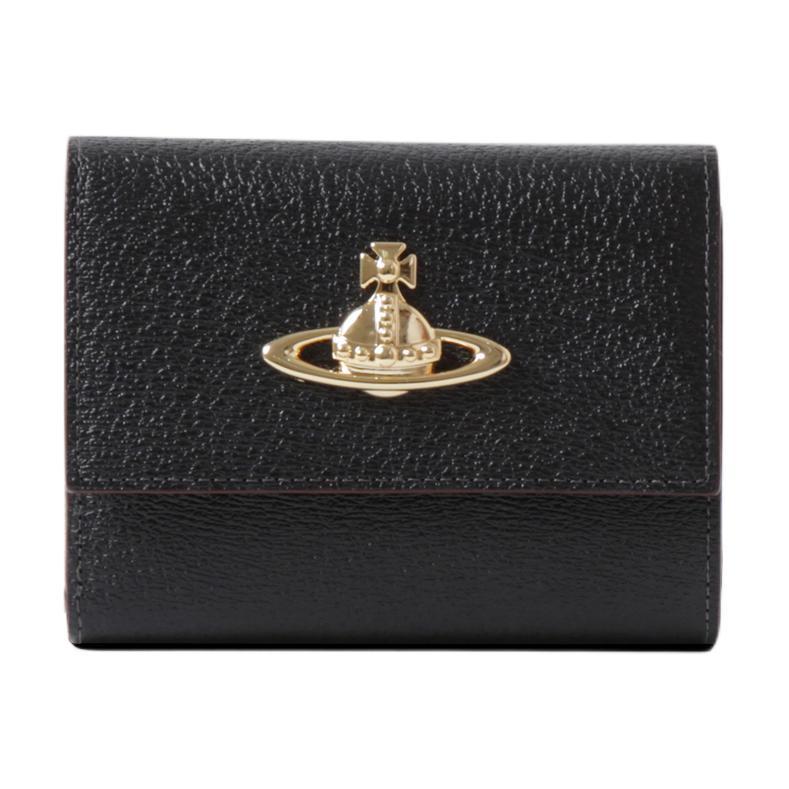Vivienne Westwood Vivienne Westwood Cow Leather Wallet Unisex Black