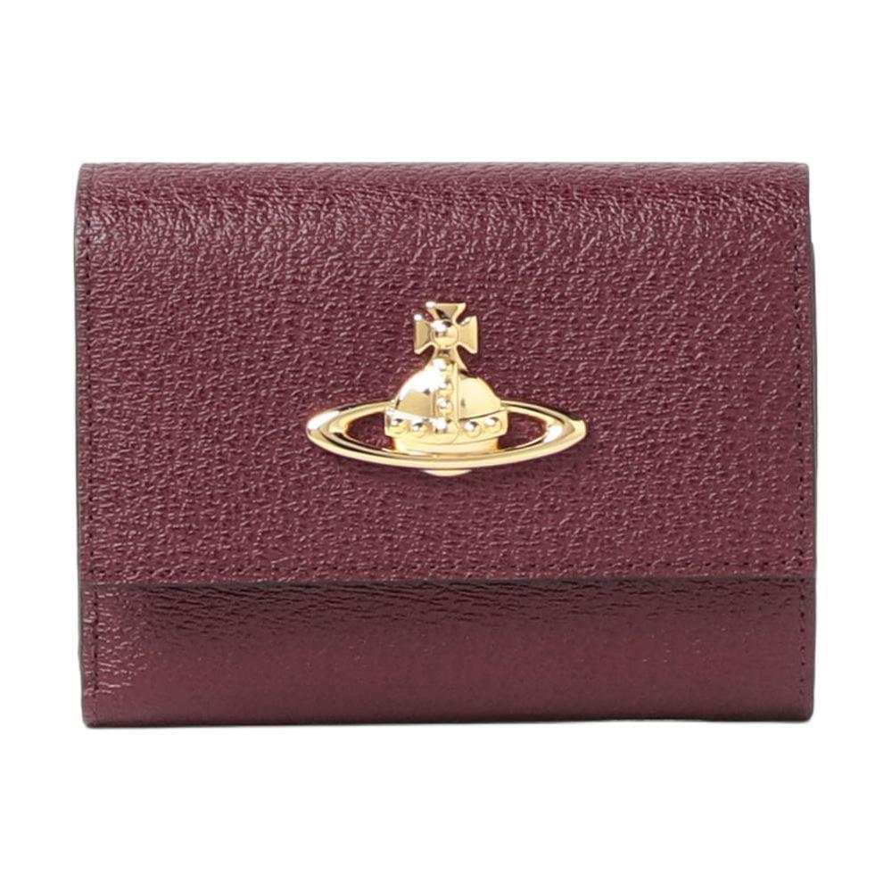 Vivienne Westwood Vivienne Westwood Cow Leather Wallet Women's Burgundy