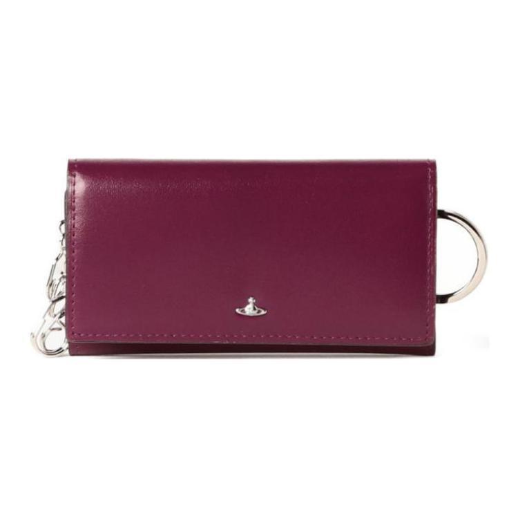 Vivienne Westwood Vivienne Westwood Cow Leather Key Pouch Women's Purple