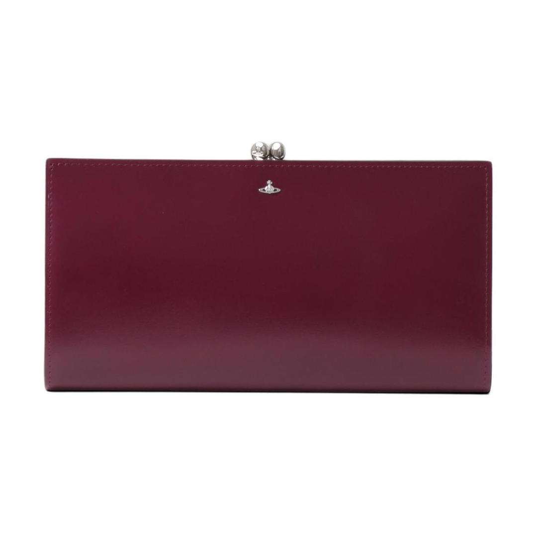 Vivienne Westwood Vivienne Westwood Cow Leather Wallet Women's Purple