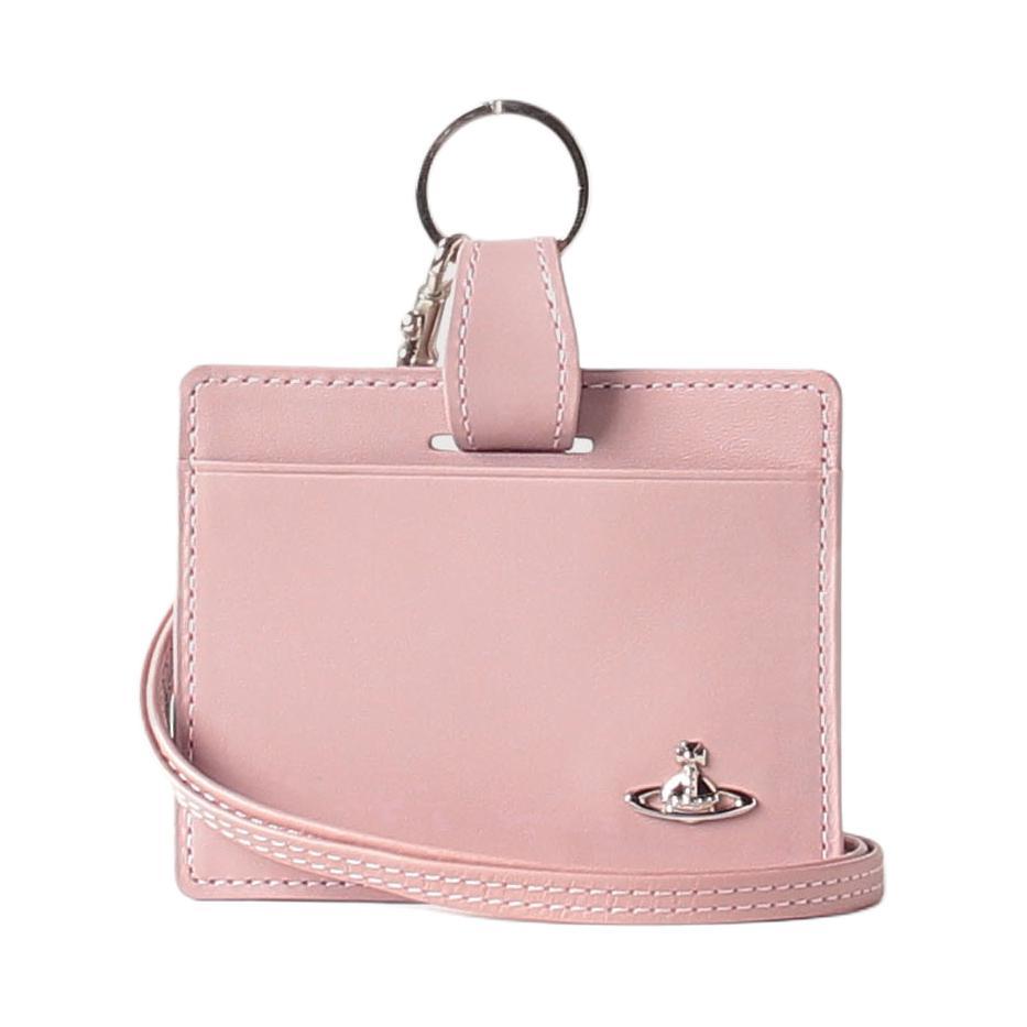 Vivienne Westwood Vivienne Westwood Cow Leather Card Holder Women's Pink
