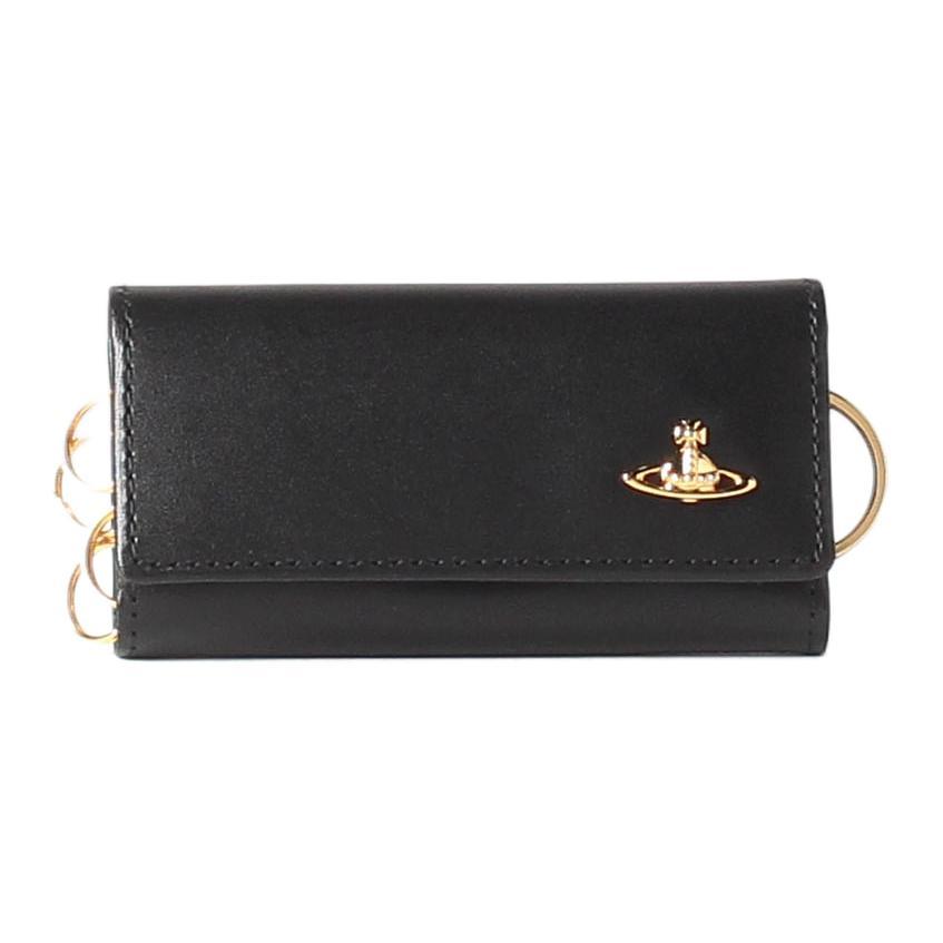 Vivienne Westwood Vivienne Westwood Cow Leather Key Pouch Women's Black