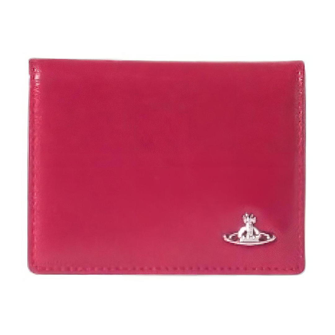 Vivienne Westwood Vivienne Westwood Cow Leather Card Holder Women's Pink Unit