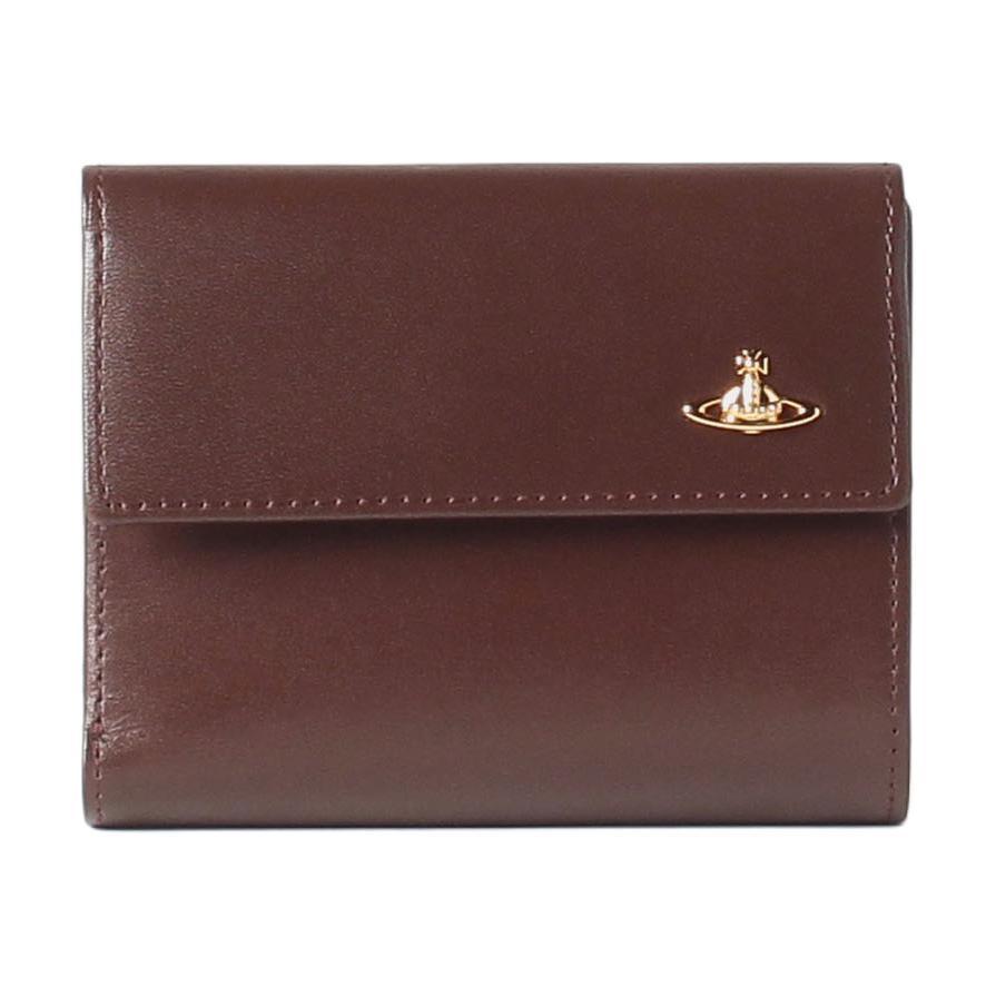 Vivienne Westwood Vivienne Westwood Cow Leather Wallet Women's Dark Brown