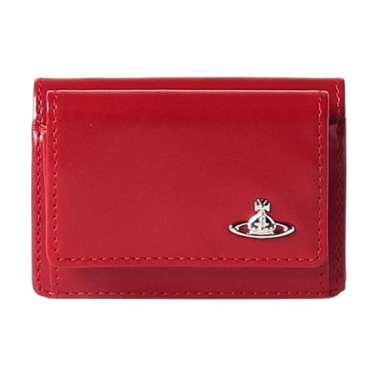 Vivienne Westwood Vivienne Westwood Cow Leather Wallet Women's Red