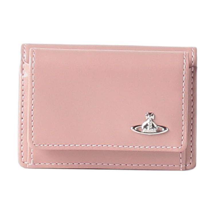 Vivienne Westwood Vivienne Westwood Cow Leather Wallet Women's Pink