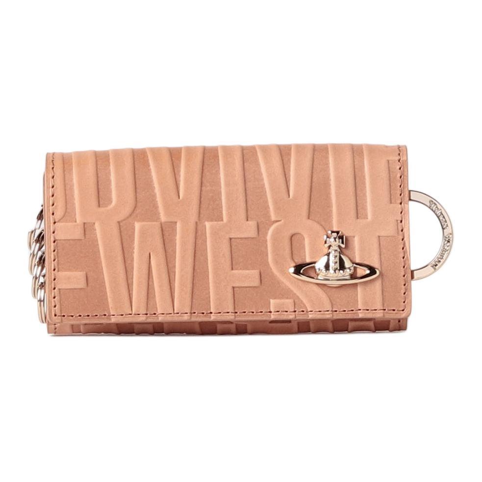 Vivienne Westwood Vivienne Westwood Cow Leather Key Pouch Women's Beige