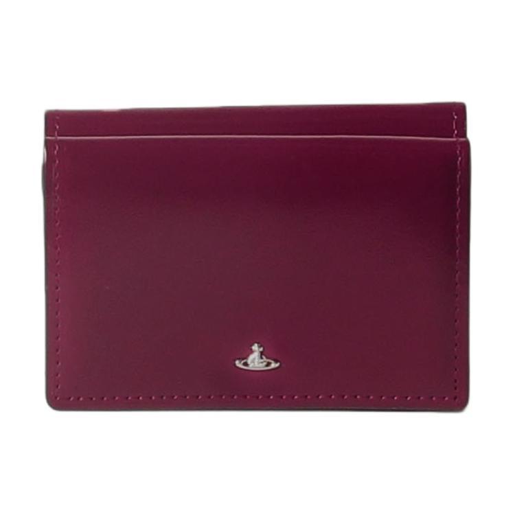 Vivienne Westwood Vivienne Westwood Cow Leather Wallet Women's Purple