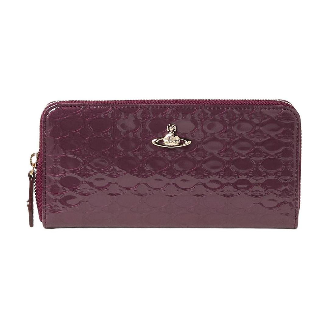 Vivienne Westwood Vivienne Westwood Cow Leather Wallet Women's Bordeaux Color