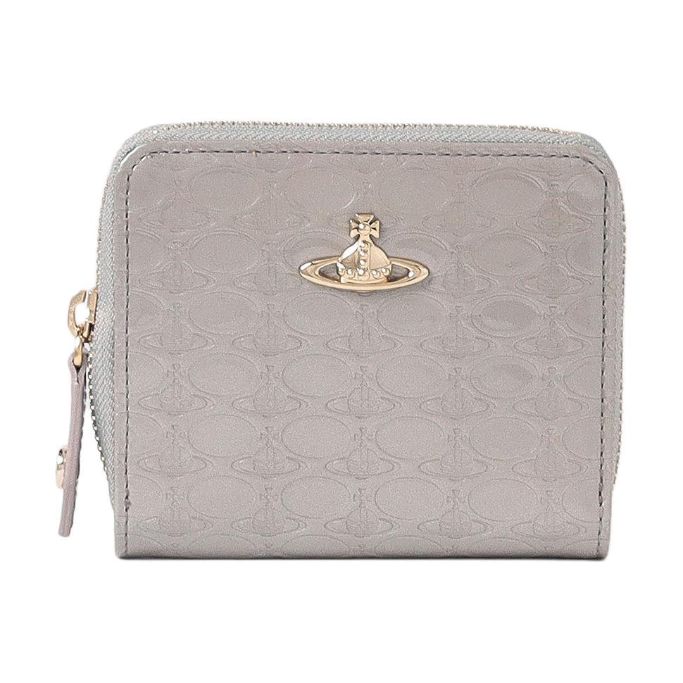 Vivienne Westwood Vivienne Westwood Cow Leather Wallet Women's Gray