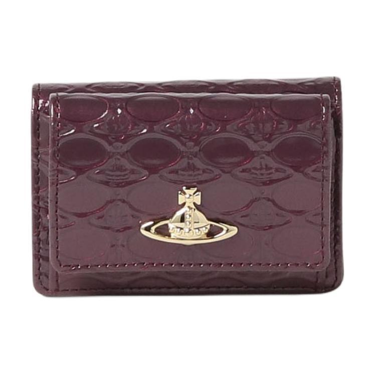 Vivienne Westwood Vivienne Westwood Cow Leather Wallet Women's Bordeaux Red