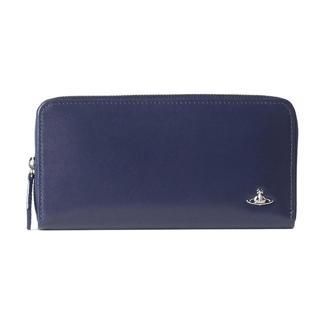 Vivienne Westwood Vivienne Westwood Cow Leather Wallet Women's Marine Blue