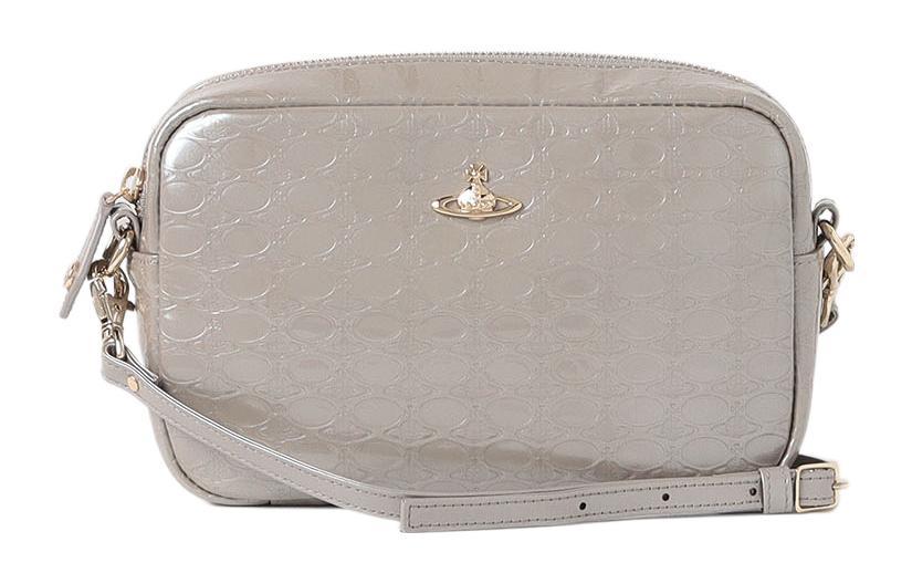 Vivienne Westwood Vivienne Westwood Cow Leather Handbag Shoulder Bag Women's Gray