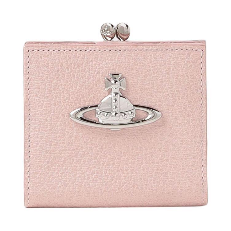 Vivienne Westwood Vivienne Westwood Cow Leather Wallet Mini Women's Pink