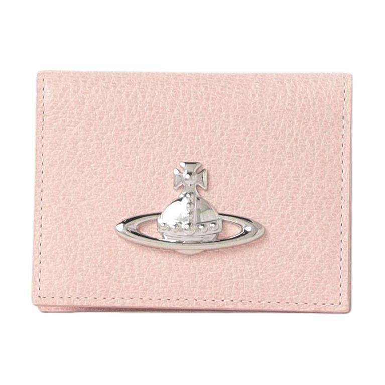 Vivienne Westwood Vivienne Westwood Cow Leather Card Holder Women's Pink