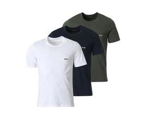 Buy HUGO BOSS Men 3-Pack Classic Short Sleeve T-Shirt at Sasom – Authentic and Ready to Ship