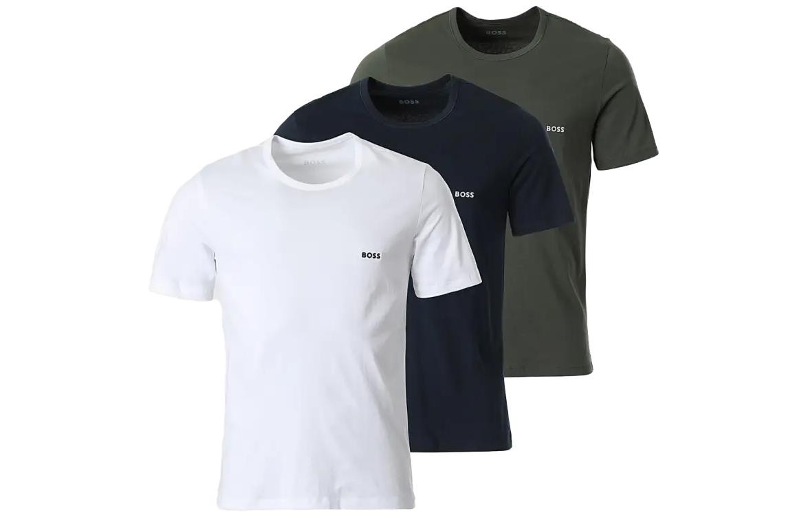 Hugo Boss HUGO BOSS Men 3-Pack Classic Short Sleeve T-Shirt