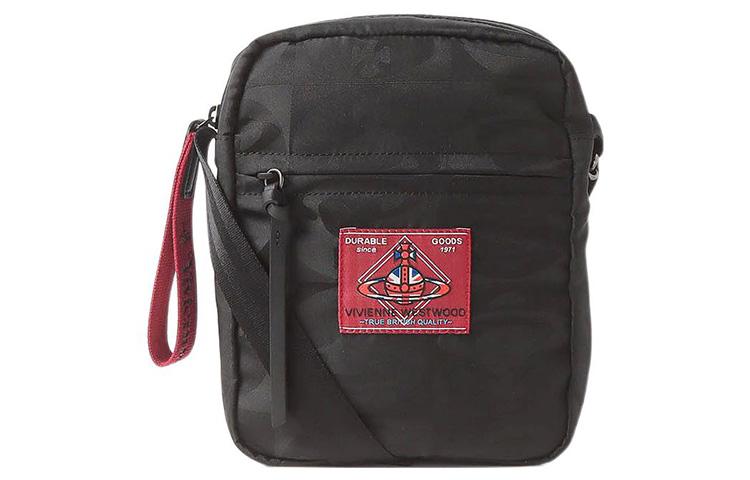Vivienne Westwood Vivienne Westwood Polyester With Cow Leather Crossbody Bag Shoulder Bag Women's Black