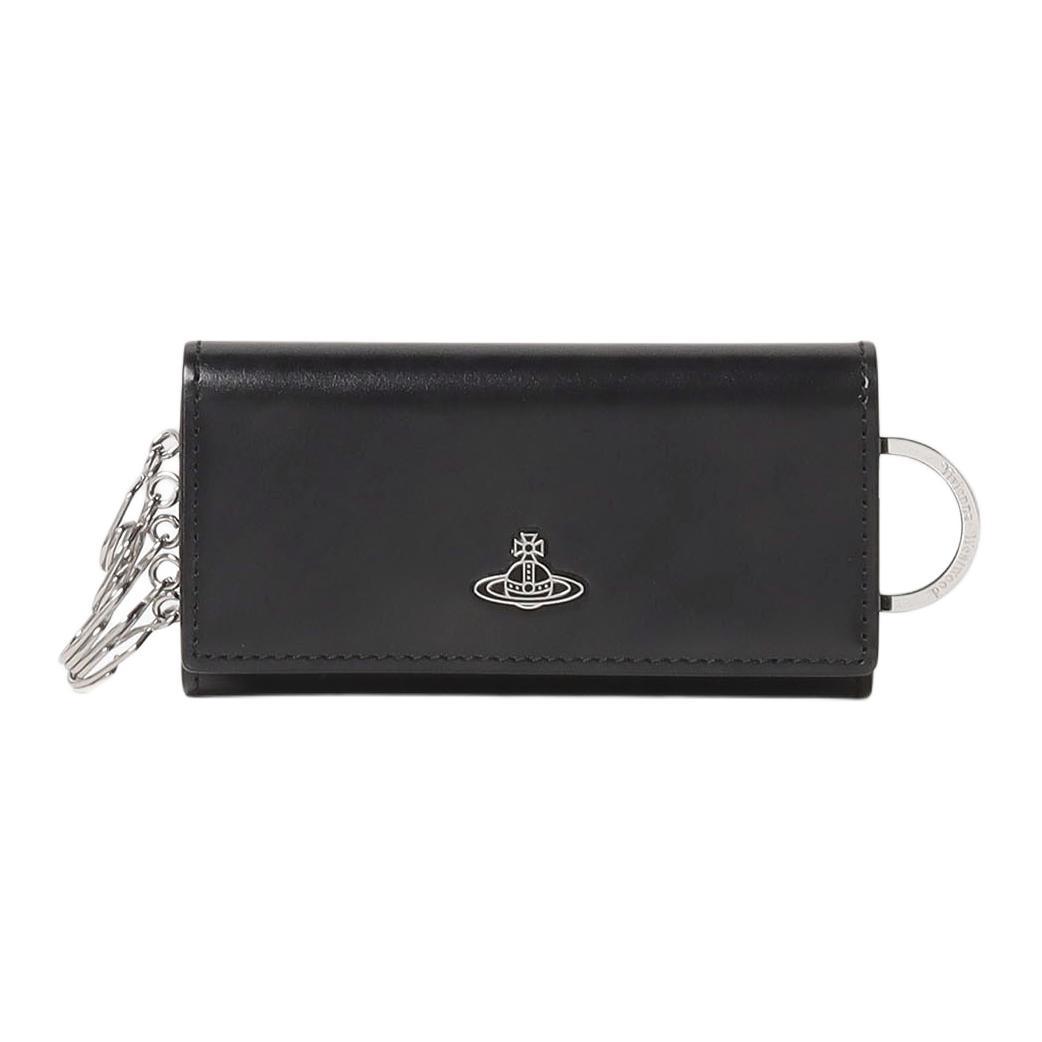 Vivienne Westwood Vivienne Westwood Cow Leather Key Pouch Women's Black