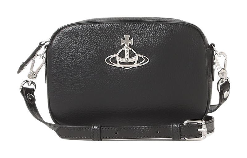 Vivienne Westwood Vivienne Westwood Leather Shoulder Bag Crossbody Bag Women's Black
