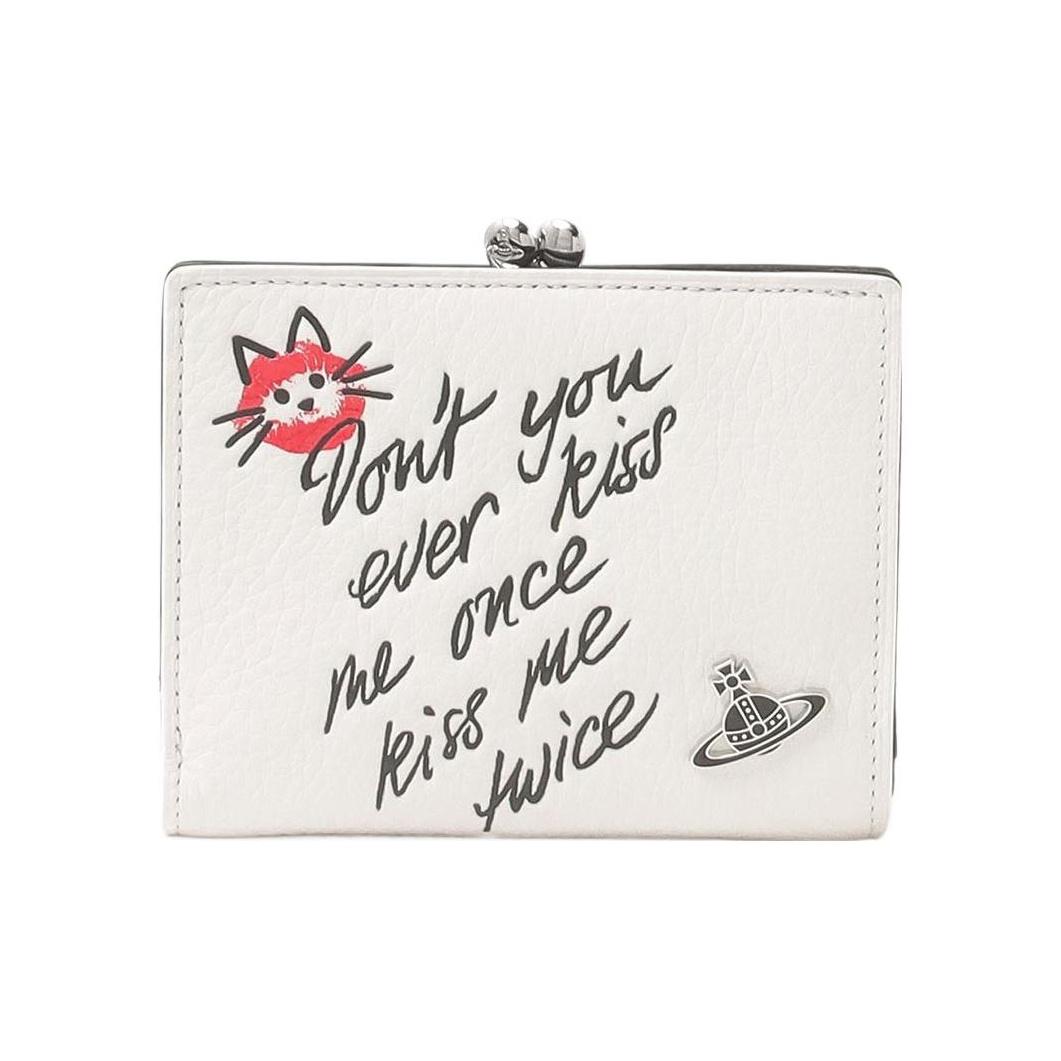 Vivienne Westwood Vivienne Westwood Cow Leather Wallet Women's White
