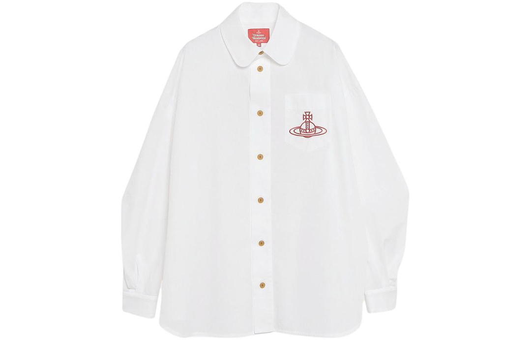 Vivienne Westwood Vivienne Westwood Organic Cotton Wide Xxl Shirt Shirt Women's White