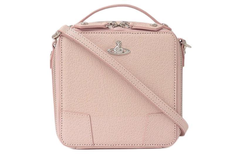 Vivienne Westwood Vivienne Westwood Cow Leather Shoulder Bag Crossbody Bag Handbag Women's Pink