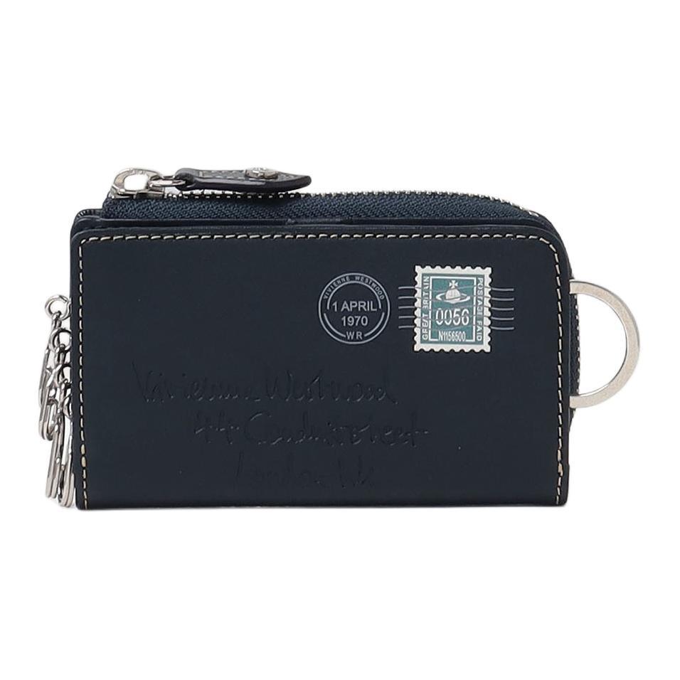 Vivienne Westwood Vivienne Westwood Cow Leather Key Pouch Women's Marine Blue