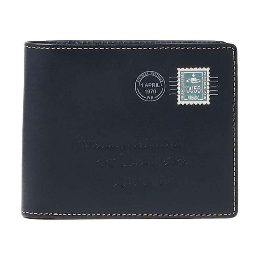 Vivienne Westwood Vivienne Westwood Cow Leather Wallet Women's Marine Blue