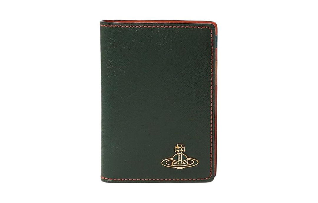 Vivienne Westwood Vivienne Westwood Synthetic Leather Card Holder Men's Green