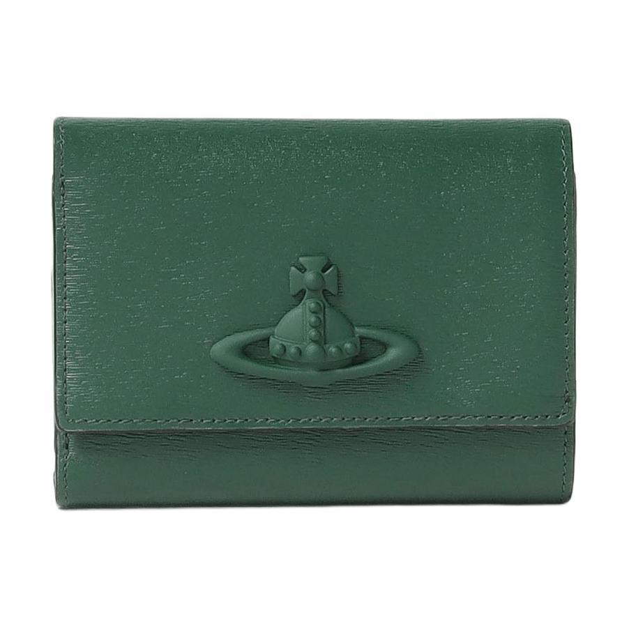 Vivienne Westwood Vivienne Westwood Cow Leather Wallet Unisex Green