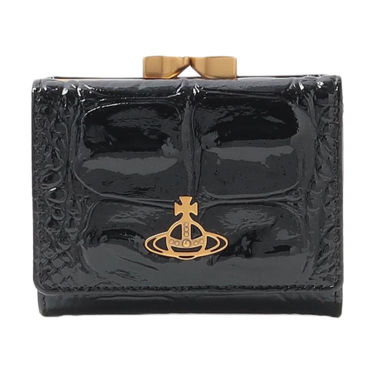 Vivienne Westwood Vivienne Westwood Cow Leather Wallet Women's Black