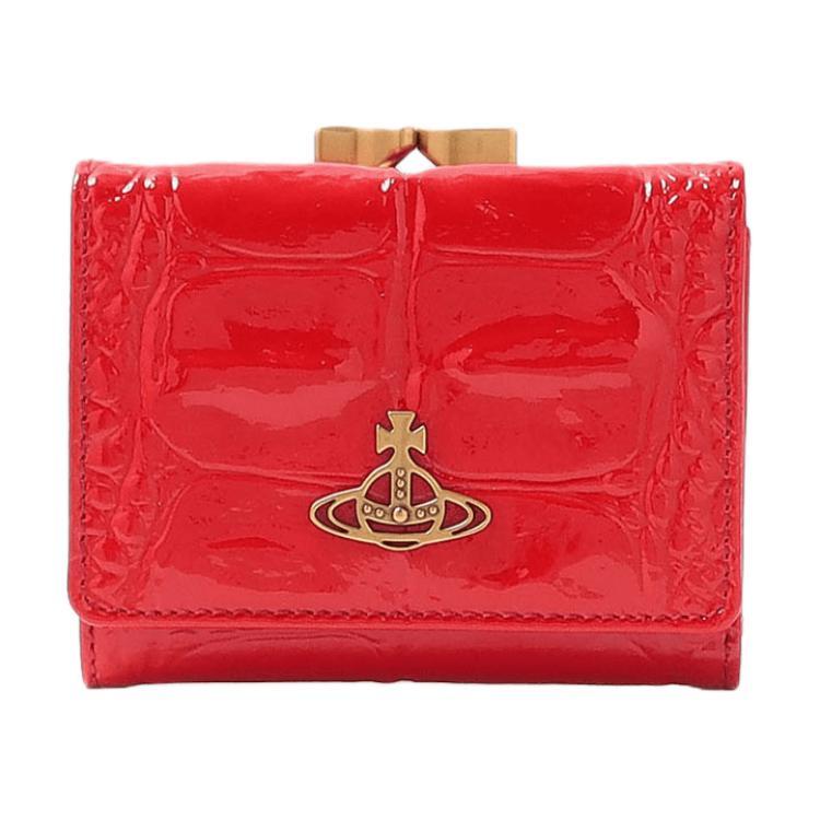 Vivienne Westwood Vivienne Westwood Cow Leather Wallet Women's Red