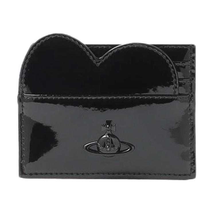 Vivienne Westwood Vivienne Westwood Cow Leather Card Holder Women's Black