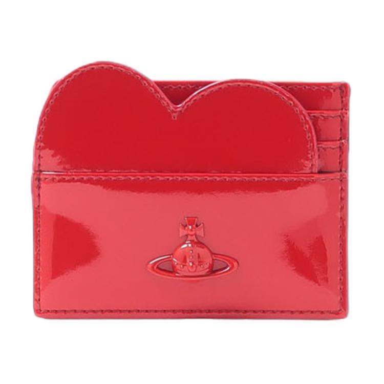 Vivienne Westwood Vivienne Westwood Leather Card Holder Women's Red