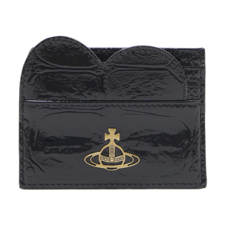 Vivienne Westwood Vivienne Westwood Cow Leather Card Holder Women's Black
