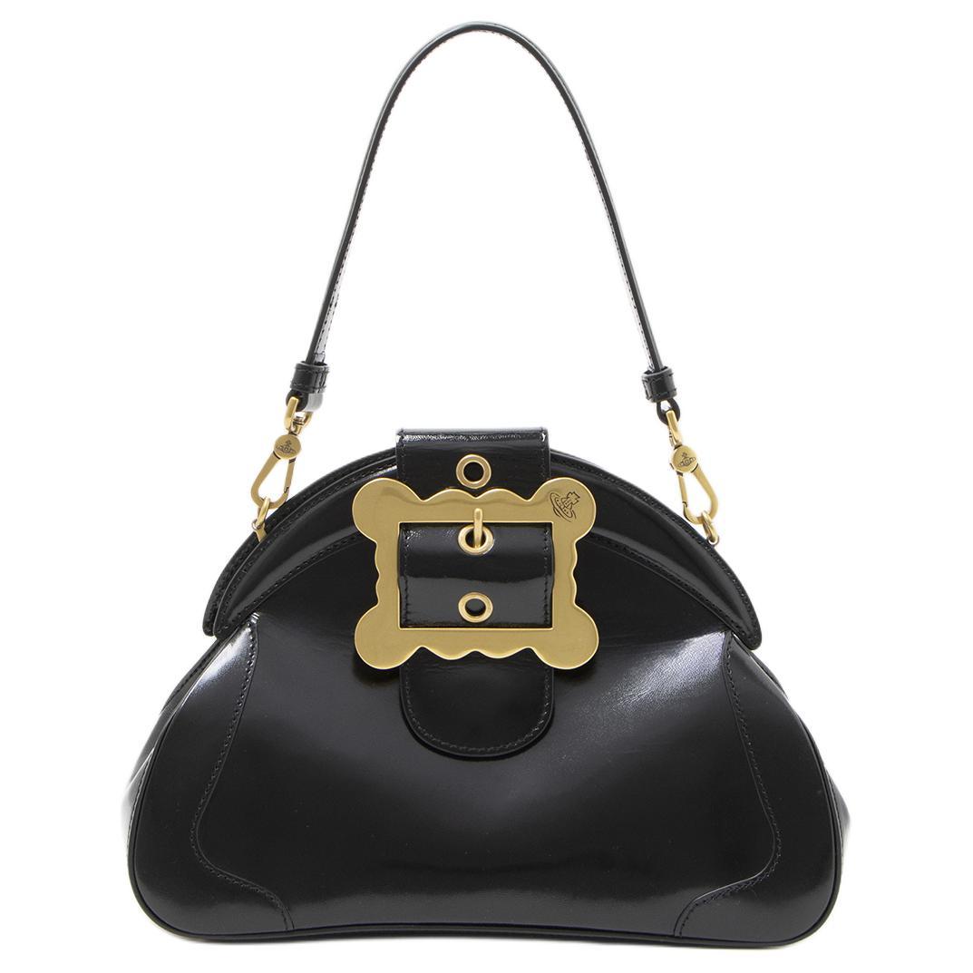 Vivienne Westwood Vivienne Westwood Sheepskin Shoulder Bag Women's Black