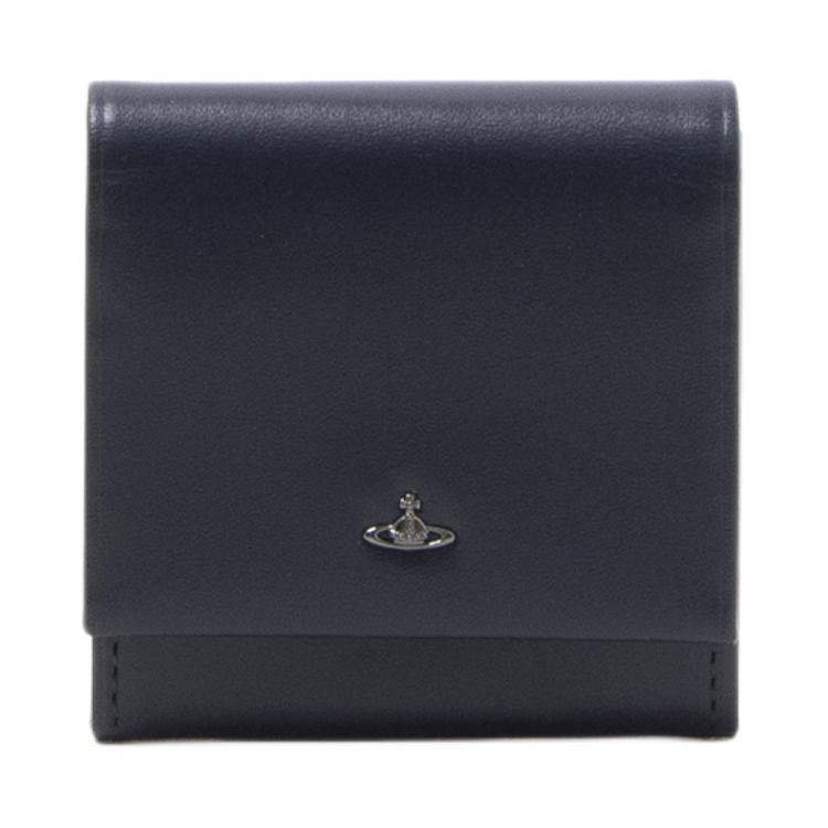 Vivienne Westwood Vivienne Westwood Cow Leather Coin Purse Women's Marine Blue